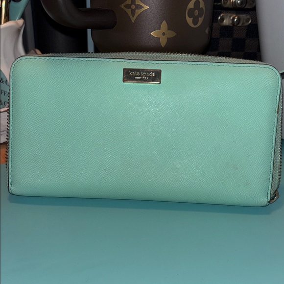 kate spade Handbags - Kate Spade Aqua Wallet
